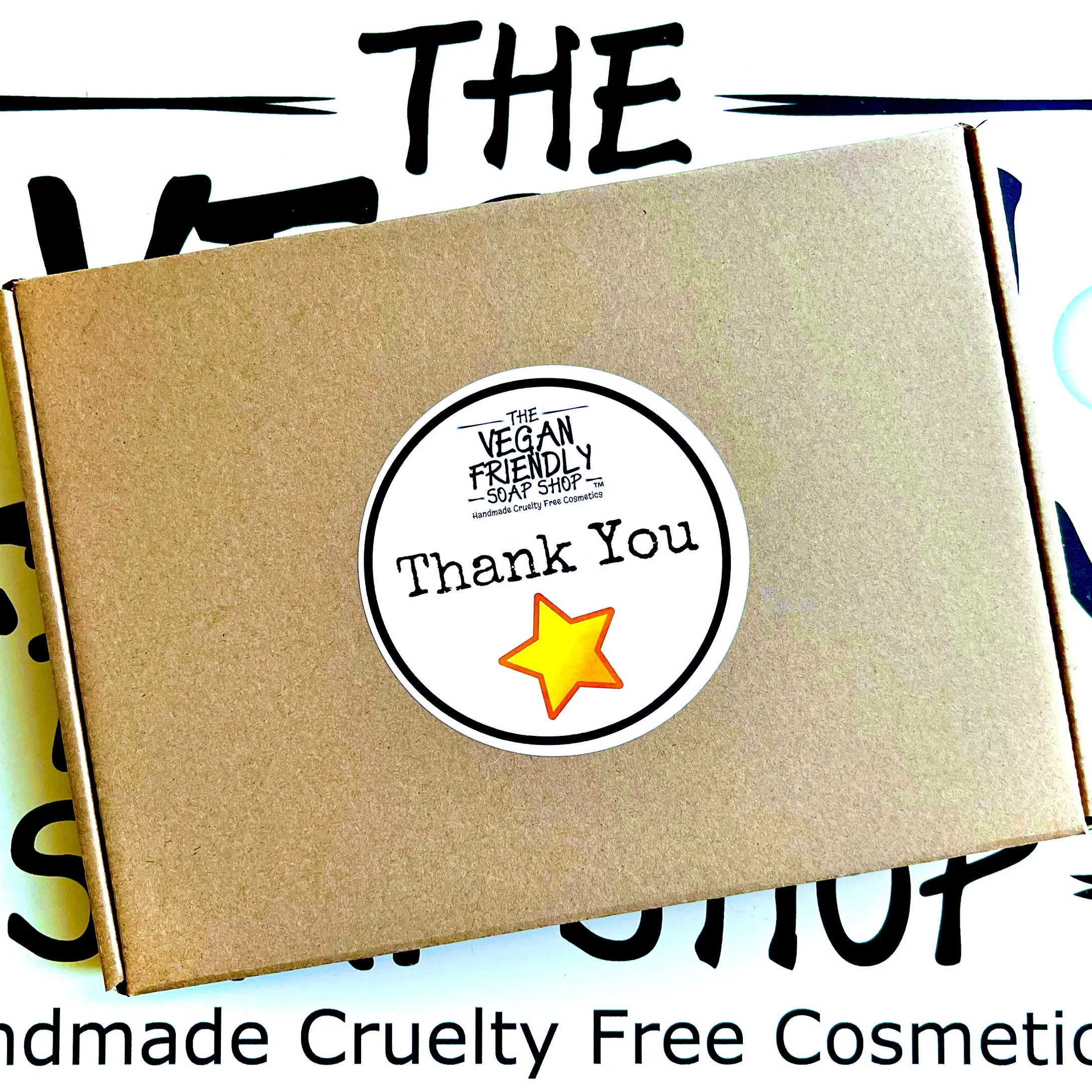 Letterbox Friendly, 'Thank You' Random Six Soap Bar Gift Set - Théo's Planet