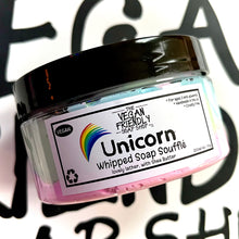 Cargar imagen en el visor de la galería, Unicornio - Soufflé de Jabón Batido de Lujo, con Manteca de Karité 115g