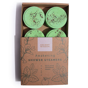 Orange, Eucalyptus & Peppermint 'Awakening' - Zen Shower Steamers Gift Set