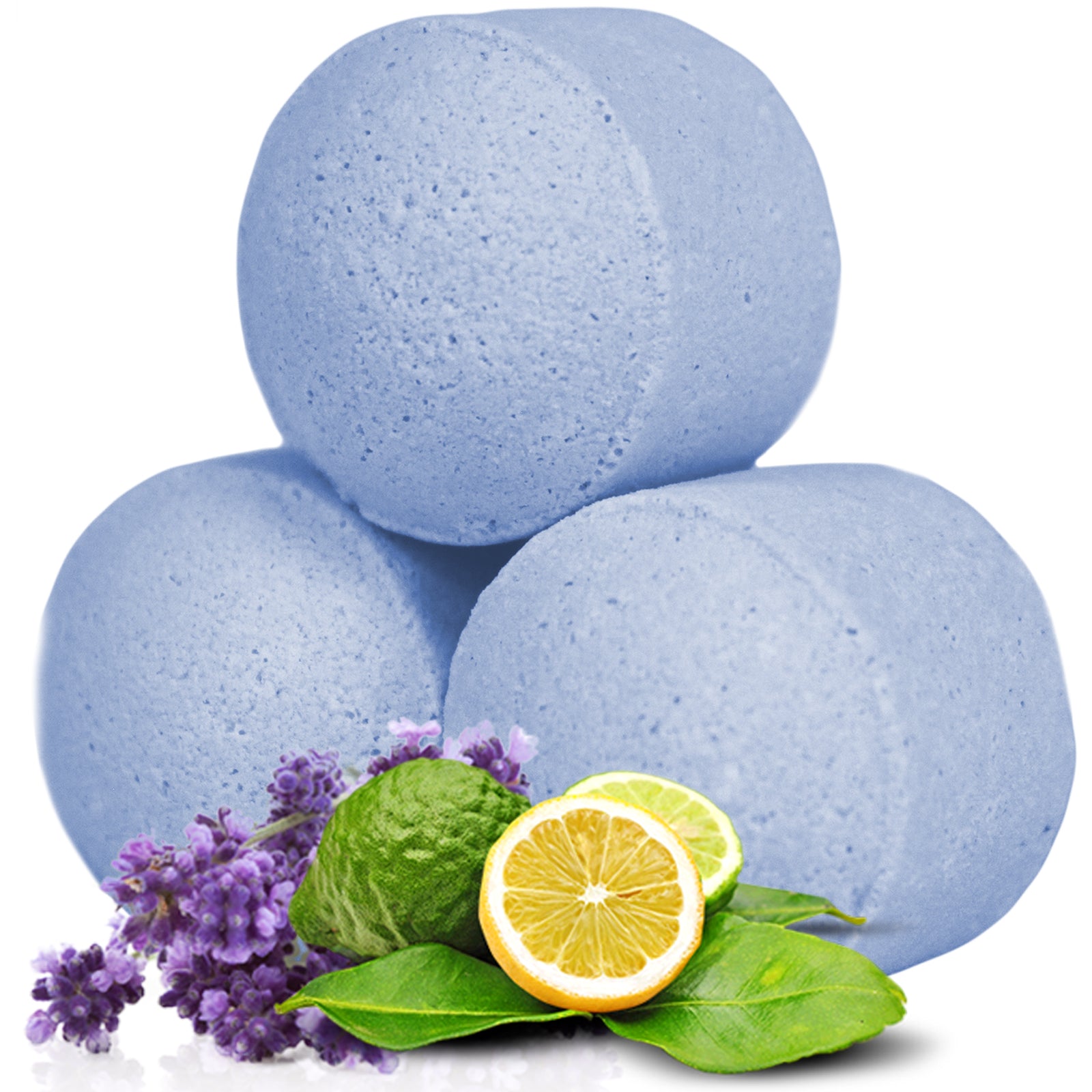 Bergamot & Lavender, Pack Of 10 Chill Pills - Mini Bath Bombs 140g (14g e)