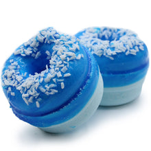 Cargar imagen en el visor de la galería, Blueberry Bath Donuts - Bath Bomb 175g