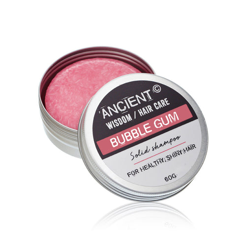 Bubblegum - Solid Shampoo in Travel Tin 60g