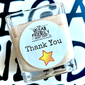 Thank You (Vanilla Shortbread Fragrance) - Soy Wax Candle 390g