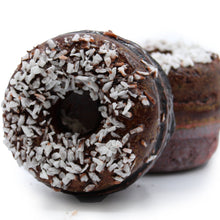 Cargar imagen en el visor de la galería, Chocolate &amp; Coconut Bath Donuts - Bath Bomb 175g