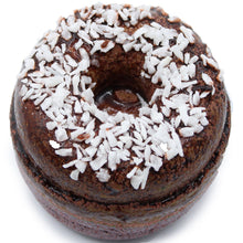 Cargar imagen en el visor de la galería, Chocolate &amp; Coconut Bath Donuts - Bath Bomb 175g