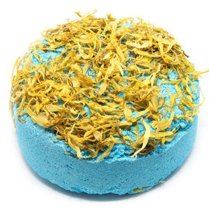 Customer Favourite! Dream in Blue - Large Floral Fizz Bath Bomb 200g