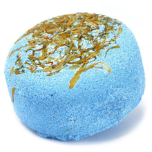 Cargar imagen en el visor de la galería, Customer Favourite! Dream in Blue - Large Floral Fizz Bath Bomb 200g