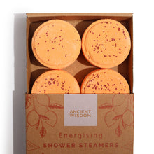 Cargar imagen en el visor de la galería, Peppermint, Frankincense &amp; Lemon &#39;Energising&#39; - Zen Shower Steamers Gift Set