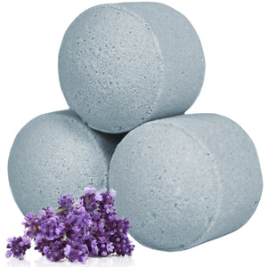 Lavender, Pack Of 10 Chill Pills - Mini Bath Bombs 140g (14g e)