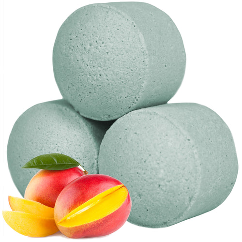 Mango, Pack Of 10 Chill Pills - Mini Bath Bombs 140g (14g e)