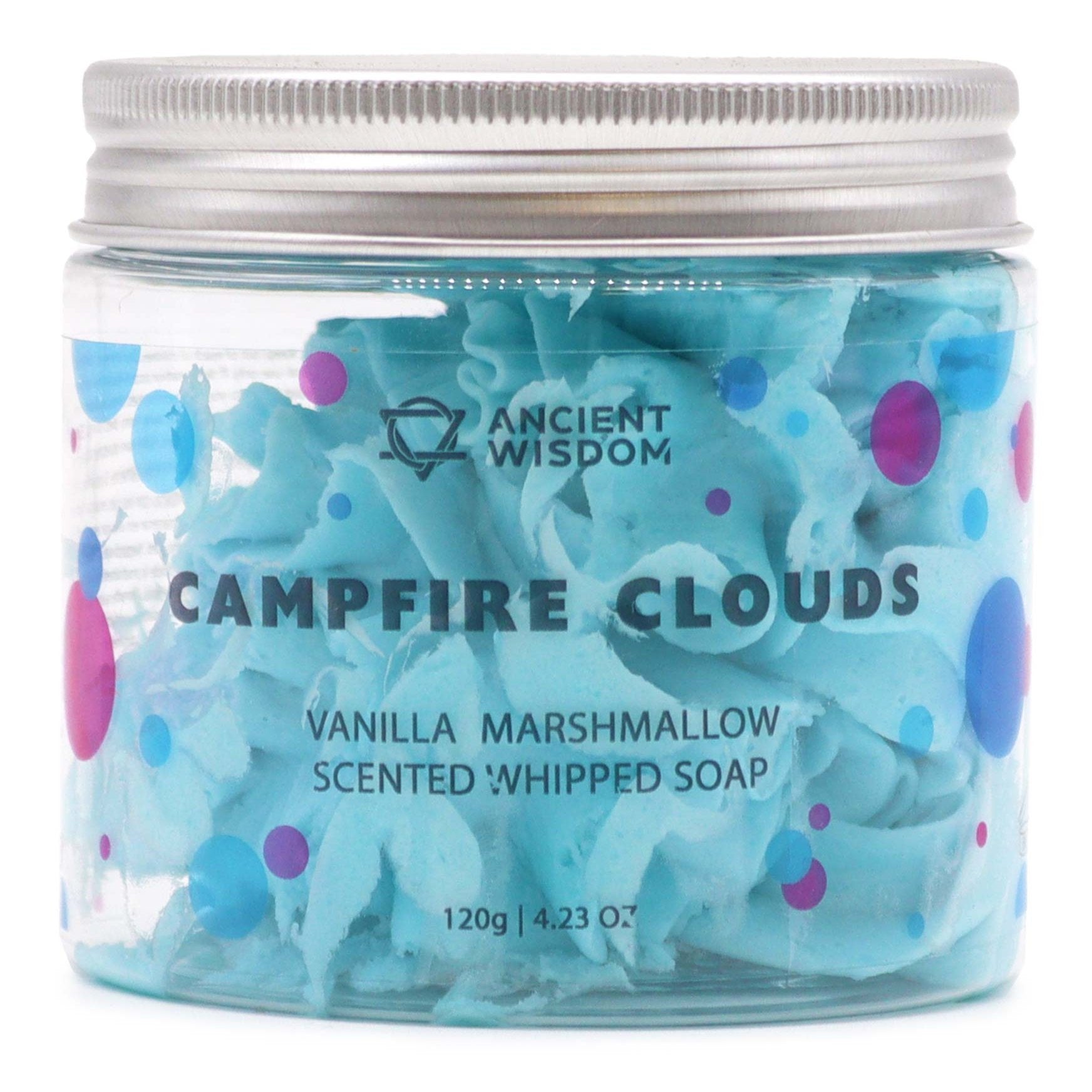 Vanilla Marshmallow 'Campfire Clouds' - Whipped Soap 120g