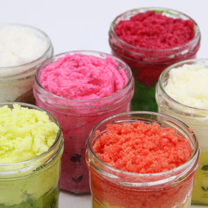 New! Strawberry Rum - Fragranced Sugar Body Scrub 300g