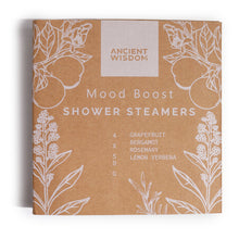 Cargar imagen en el visor de la galería, Grapefruit, Bergamot, Rosemary &amp; Lemon Verbena &#39;Mood Boost&#39; - Zen Shower Steamers Gift Set