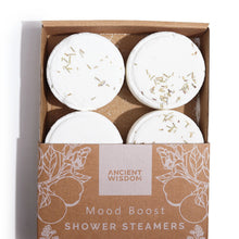 Cargar imagen en el visor de la galería, Grapefruit, Bergamot, Rosemary &amp; Lemon Verbena &#39;Mood Boost&#39; - Zen Shower Steamers Gift Set