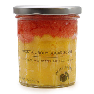 New! Peach Sangria - Fragranced Sugar Body Scrub 300g