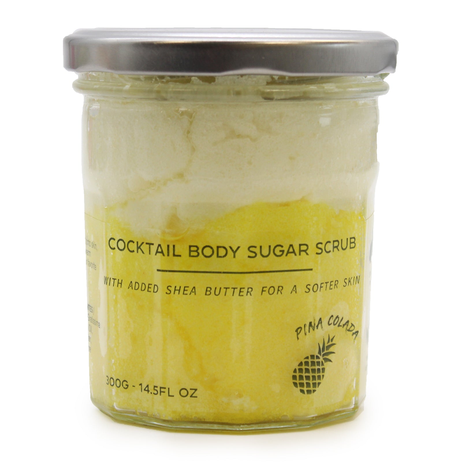 New! Pinacolada - Fragranced Sugar Body Scrub 300g