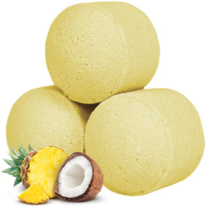 Pinacolada, Pack Of 10 Chill Pills - Mini Bath Bombs 140g (14g e)