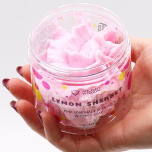 Pink Lemonade 'Lemon Sherbet' - Whipped Soap 120g