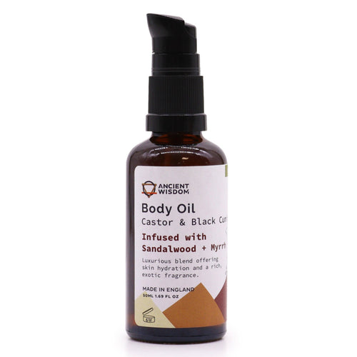 Sandalwood & Myrrh - Organic Body Oil 50ml