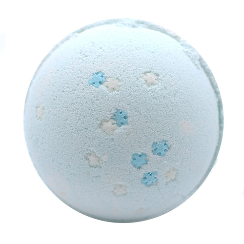 Snowflake Blueberry - Jumbo Shea Butter Bath Bomb 180g