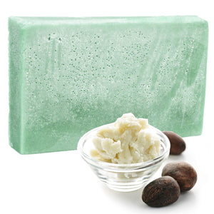 Spearmint & Patchouli 'Minty Oils' - Double Butter Luxury Soap Bar 100g