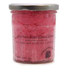 Cargar imagen en el visor de la galería, New! Strawberry Rum - Fragranced Sugar Body Scrub 300g