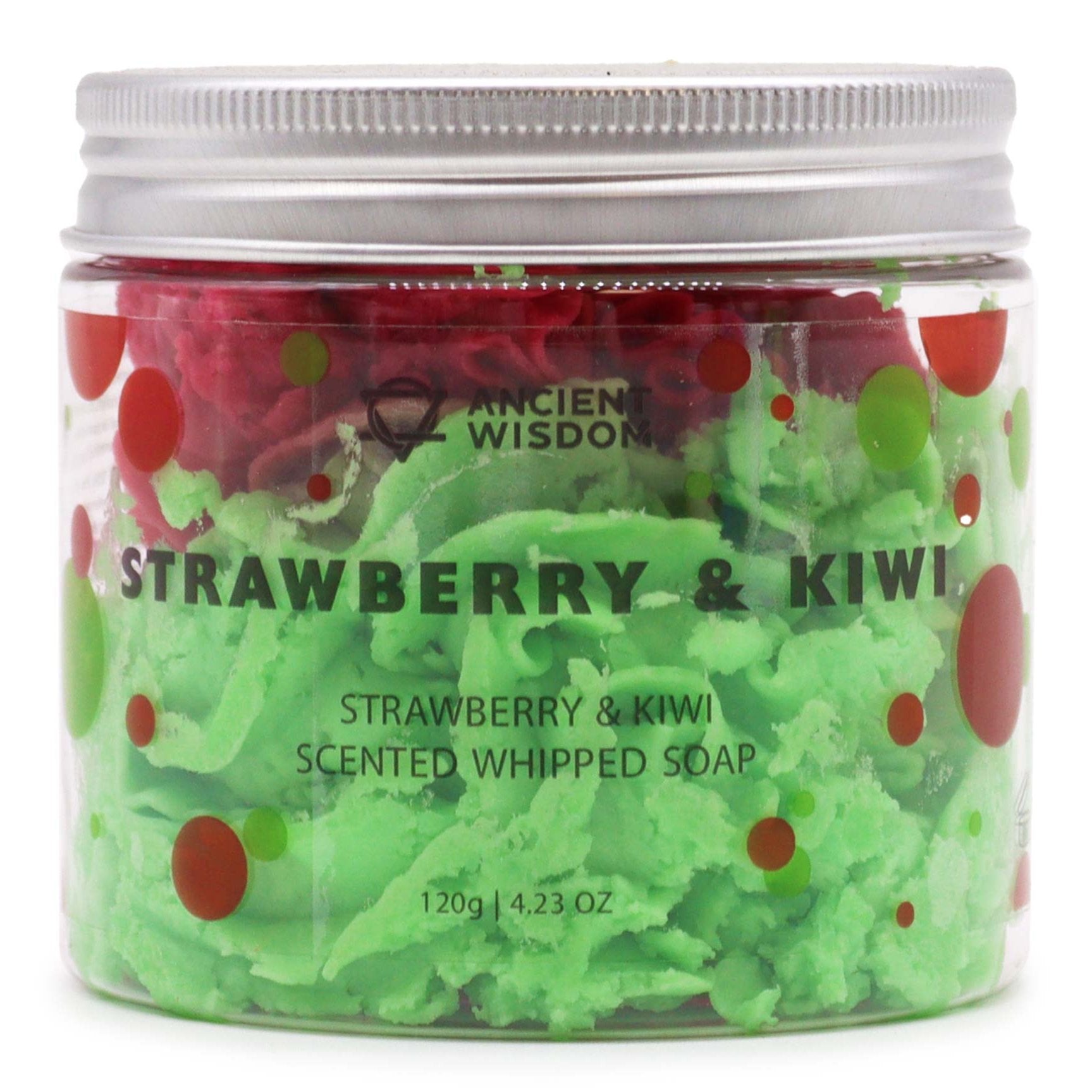 Strawberry & Kiwi - Whipped Soap 120g