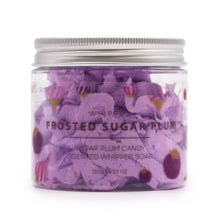 Load image into Gallery viewer, Frosted Sugar Plum - Whipped Soap 120g