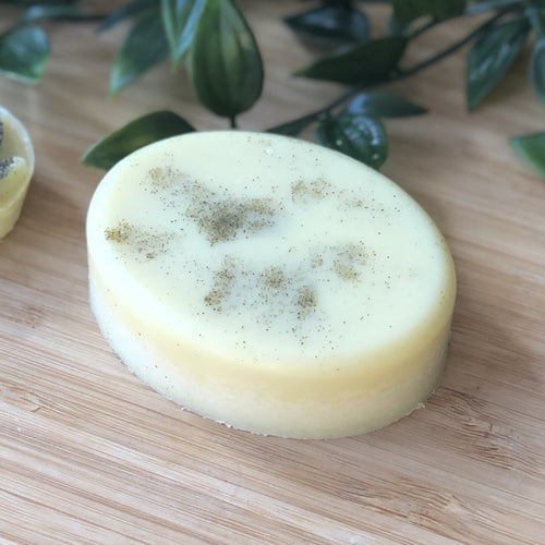 Huile de chanvre biologique et ortie - Barre de massage fondante hydratante solide 70 g